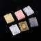 6Pcs Mixed Colors Photo Frame Book Locket Pendant Charm for DIY