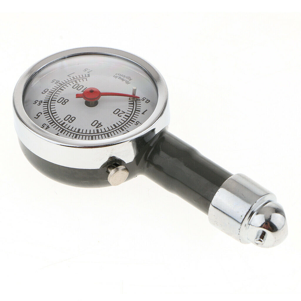 Auto Car Bike Truck Tire Air Pressure Gauge Dial Tyre Meter Tester 0-100PSI