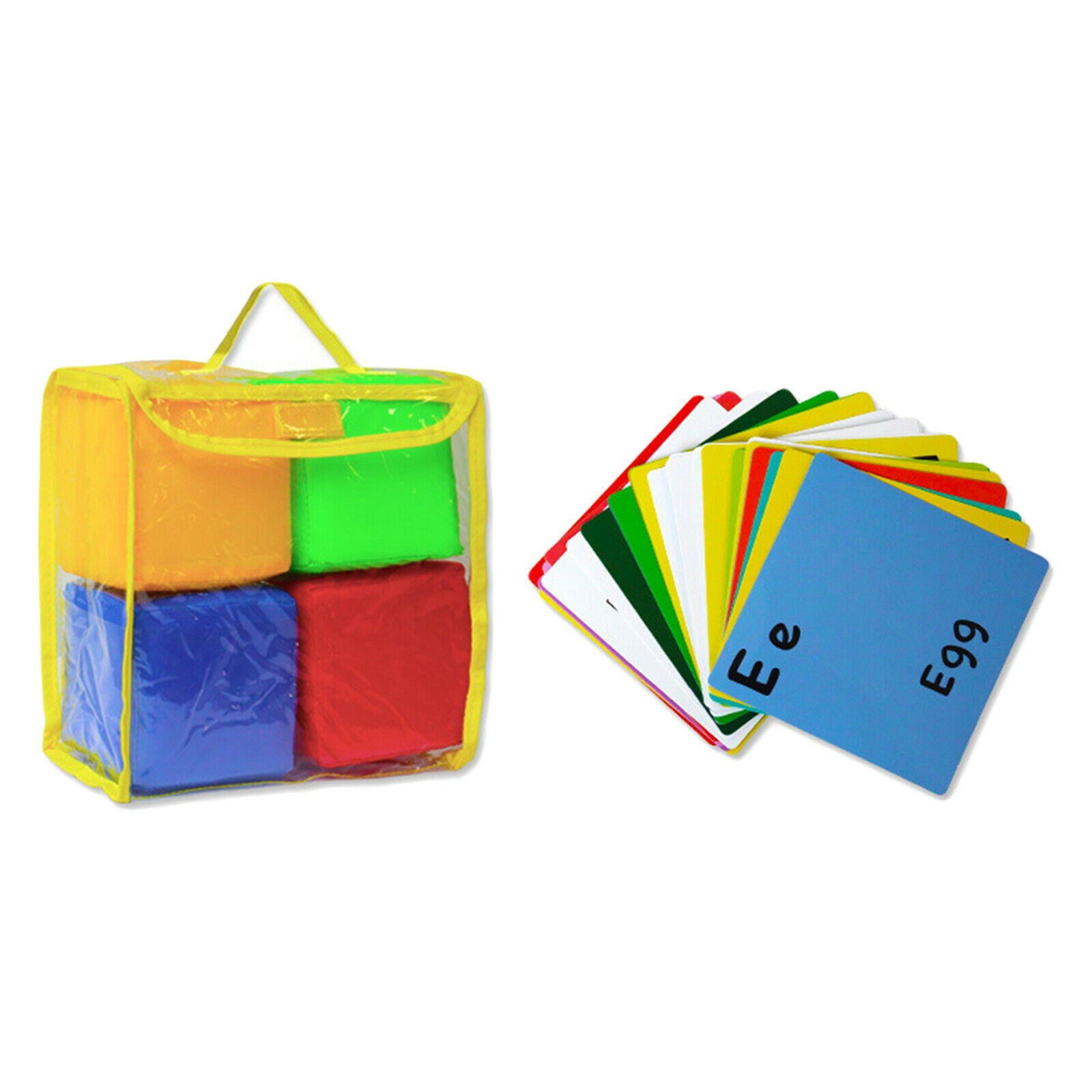 4" Playing Game Dices Set Soft Educational Toys Diy Learning Playset Gift