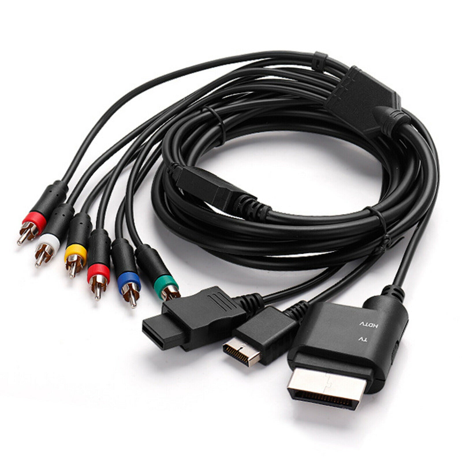 Gaming AV Cable RCA Audio Video Cable for PS2 3 Console HDTV Accessories