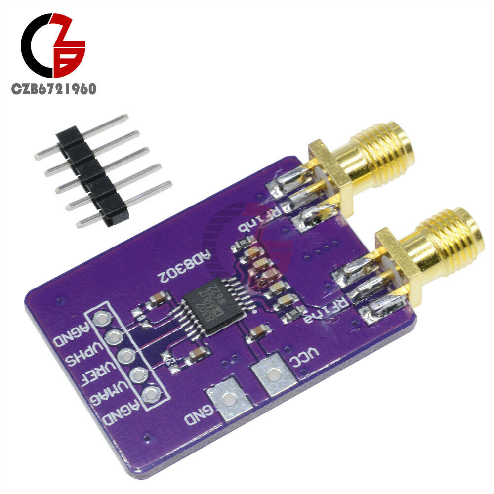 AD8302 Amplitude Phase RF Detector Module IF 2.7GHz Phase Detection for Arduino