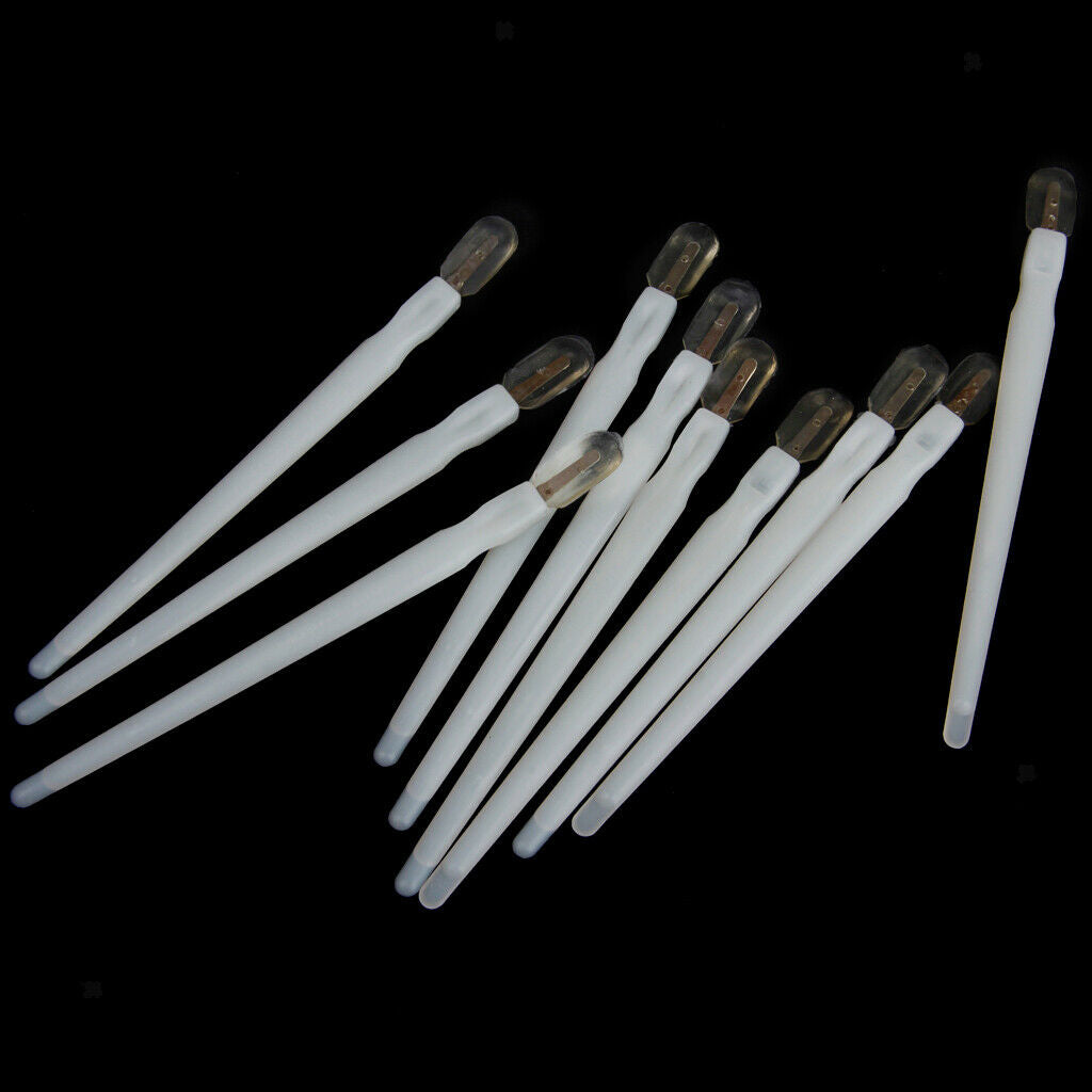 10pcs Wht Plastic Royal Jelly Soft Head Pen Beekeeping Beekeeper