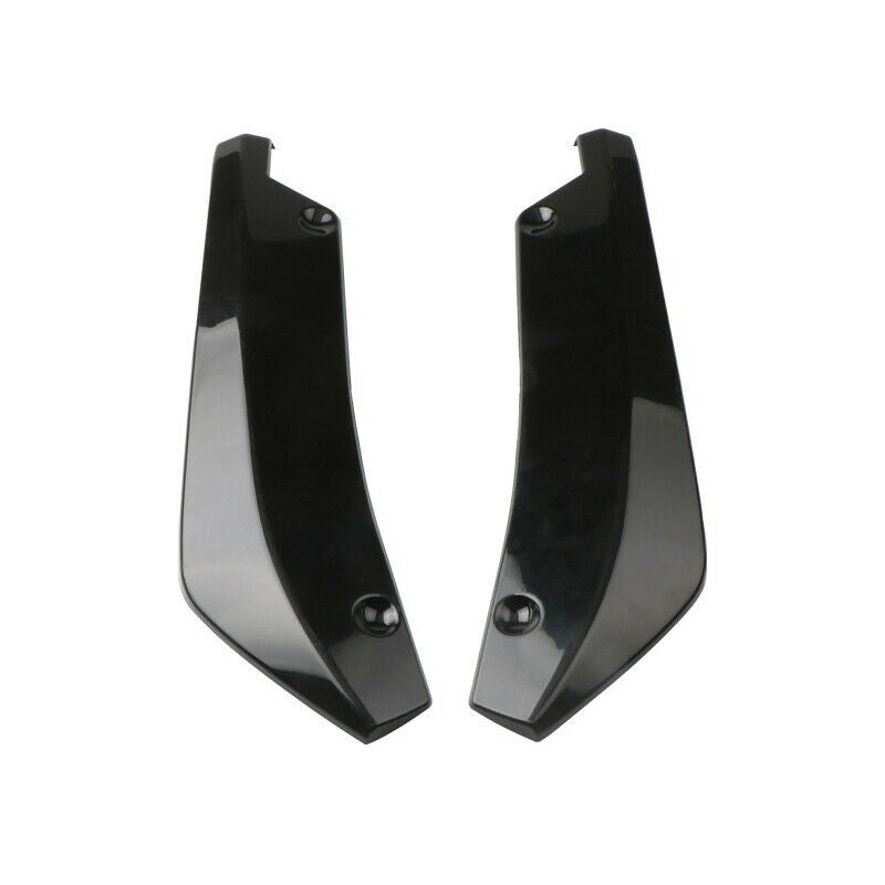 Universal Rear lip Bumper Spoiler Canards Diffuser Car Side Fin Scratch Protect