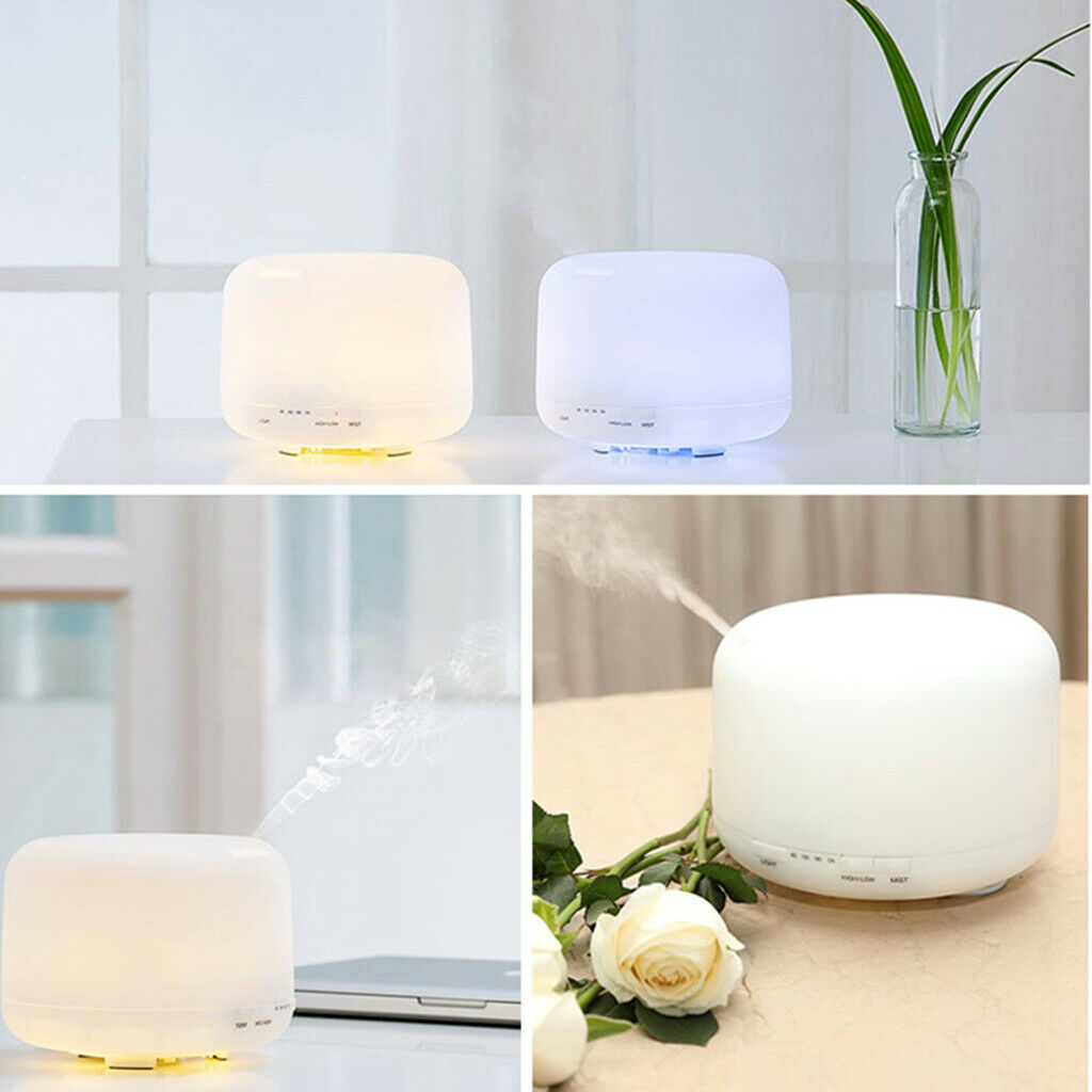 Deluxe Air Humidifier Ultrasonic Aromatherapy Oil Diffuser 500ml Water Tank