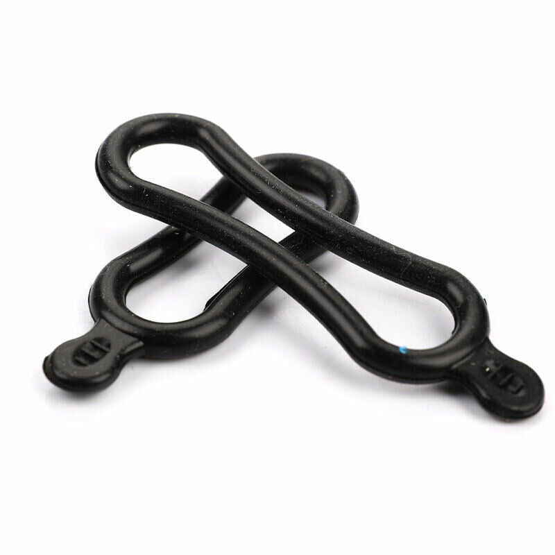 Silicone Rubber Band Ring Headlight Rear Lamp Torch Holder Bicycle Light .l8