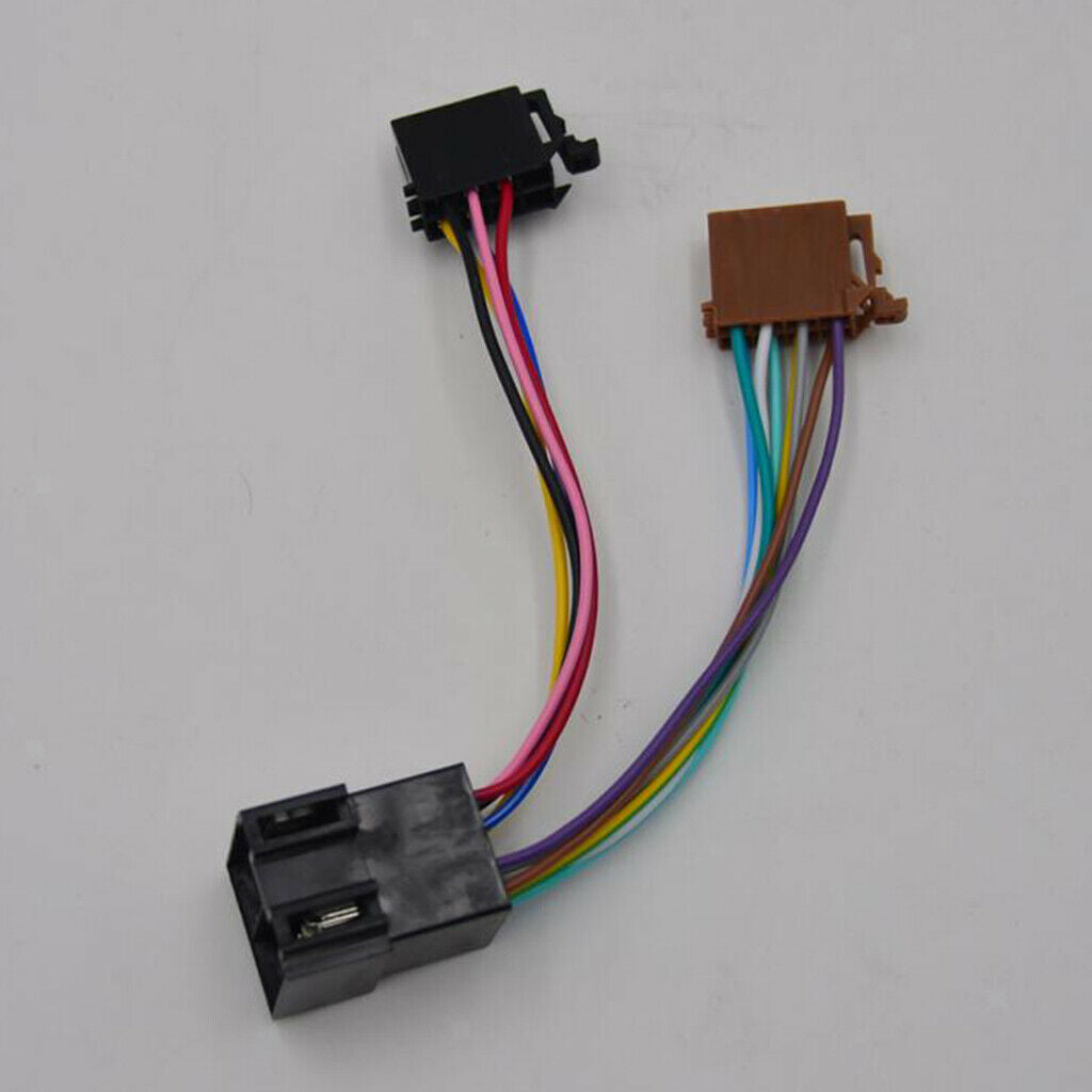 7.9x1.2x1.6inch Car Stereo Audio Harness w/ ISO Adapter For   106 307