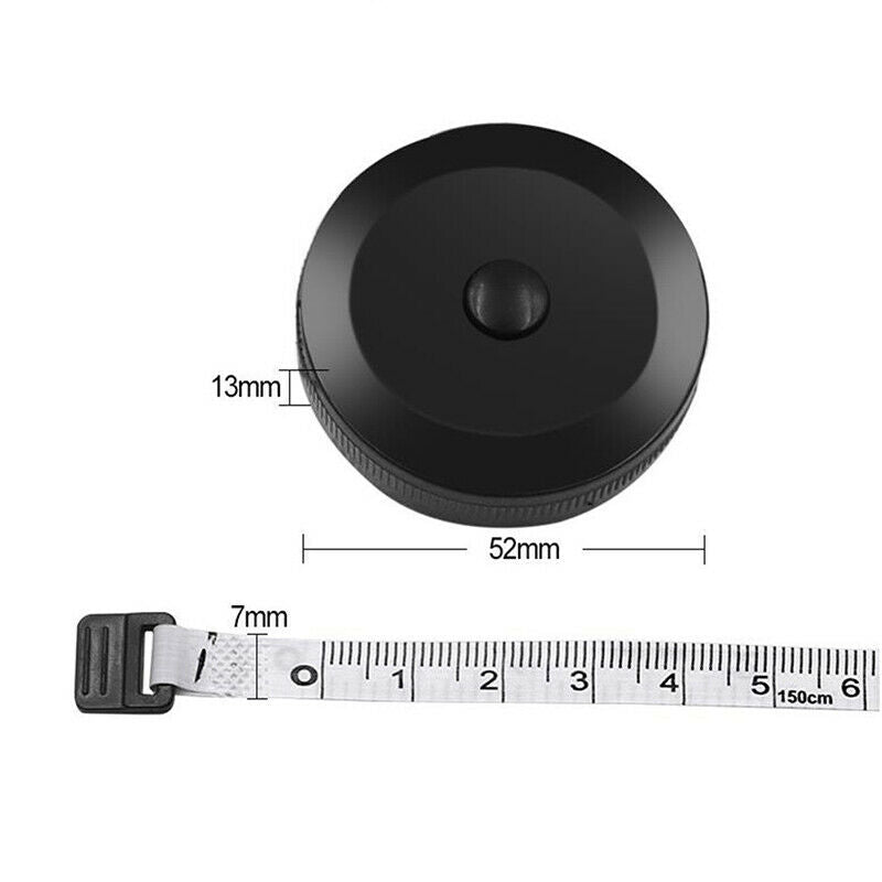 1.5m/60inch Tape Measures Dual Sided Retractable Tools Sewing Measuring TapeFCA