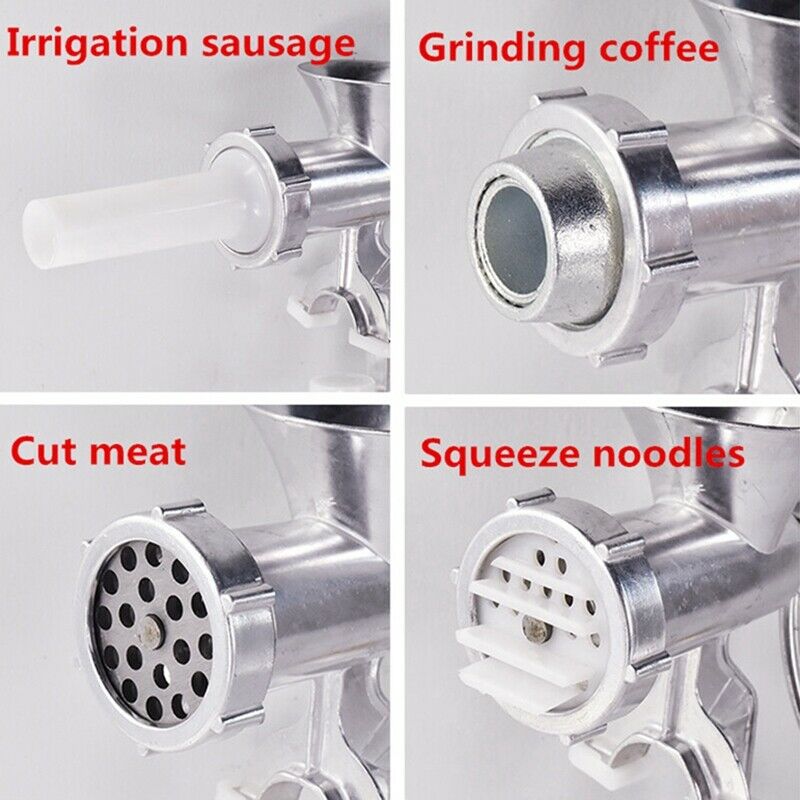 Manual Meat Grinder Aluminum Alloy Noodles Grinding Machine Dishes Handheld MaU5