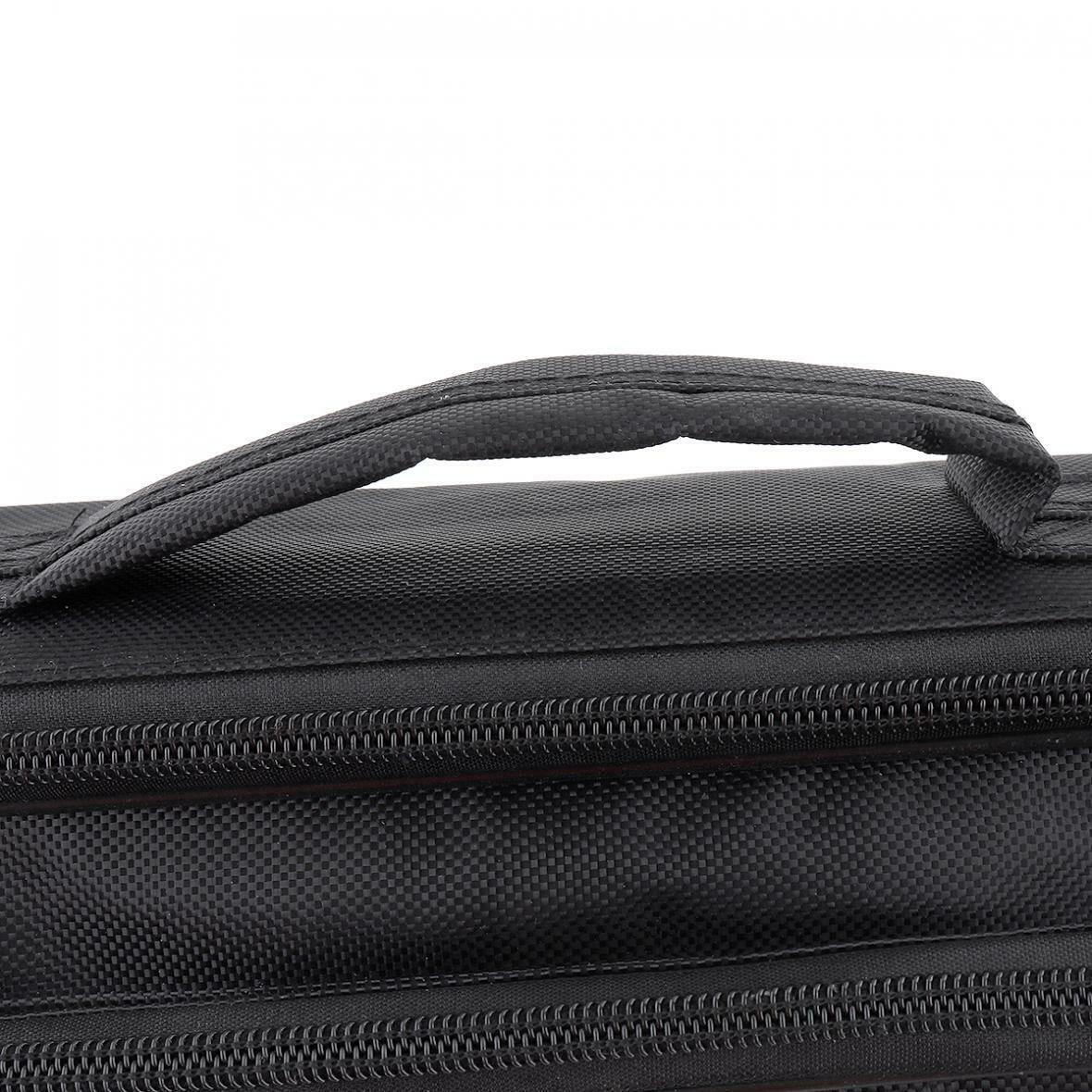 Black Universal Portable Guitar Effects Pedal Board Gig Bag Soft Case Big Style