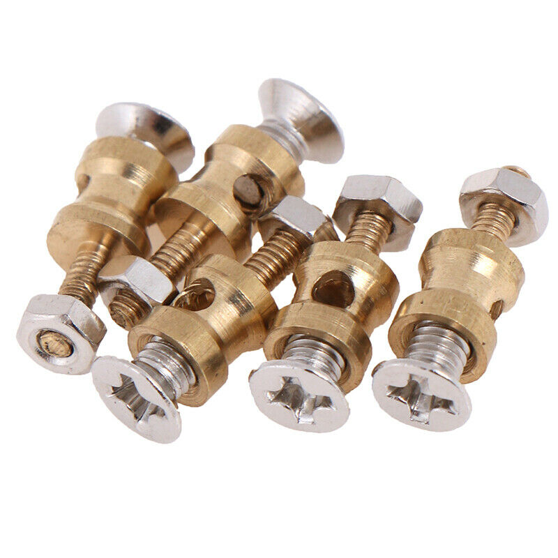 10Pcs Brass Linkage Stopper for 2.1mm Pushrod Connector for RC plane Mode.l8