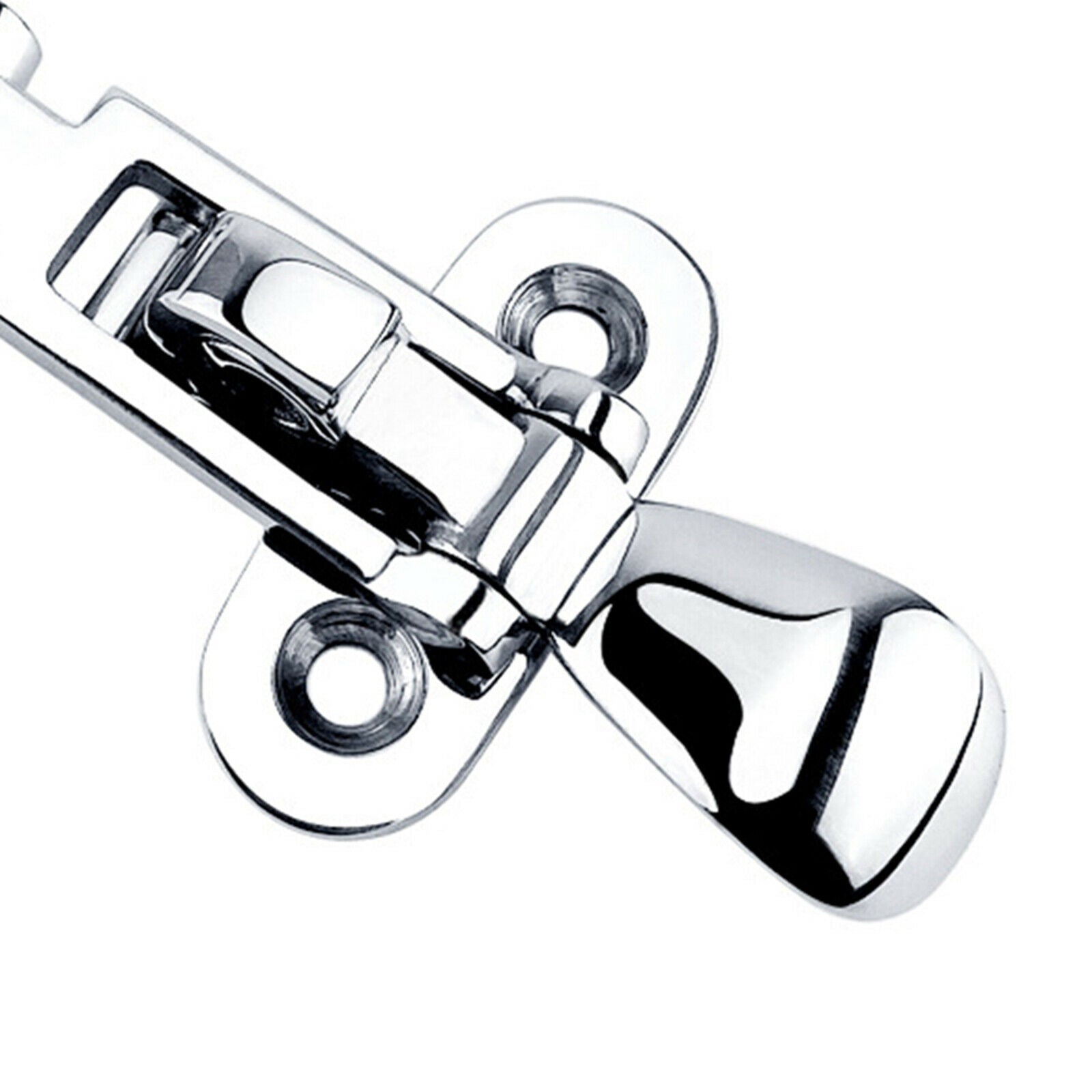 Heavy Duty Marine Locker Hatch Anti-Rattle Latch Boat Yacht Accessory 113mm
