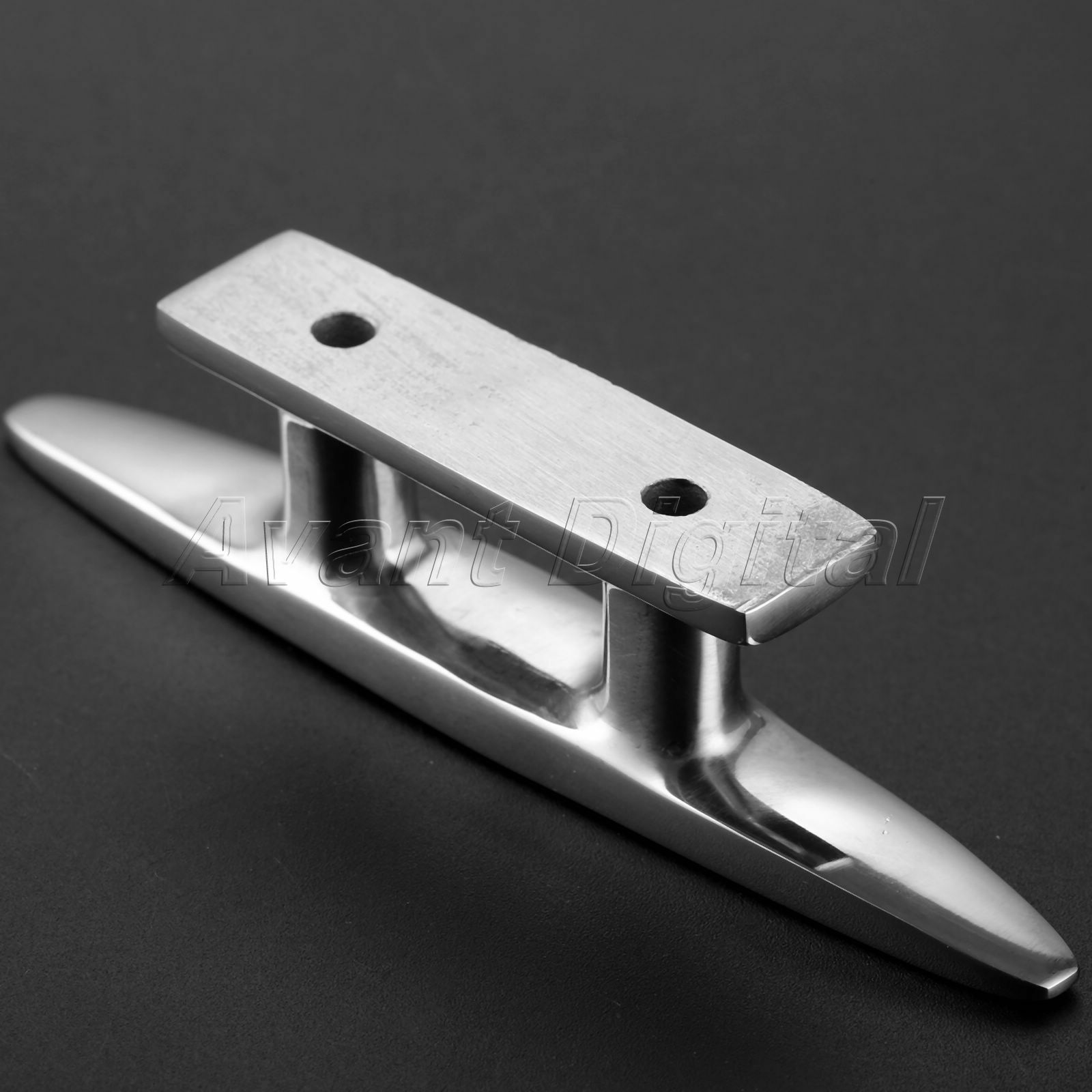 2Pcs Boat 316 Cleats Stainless Steel Polished Hardware Suit For Yachts Trailer