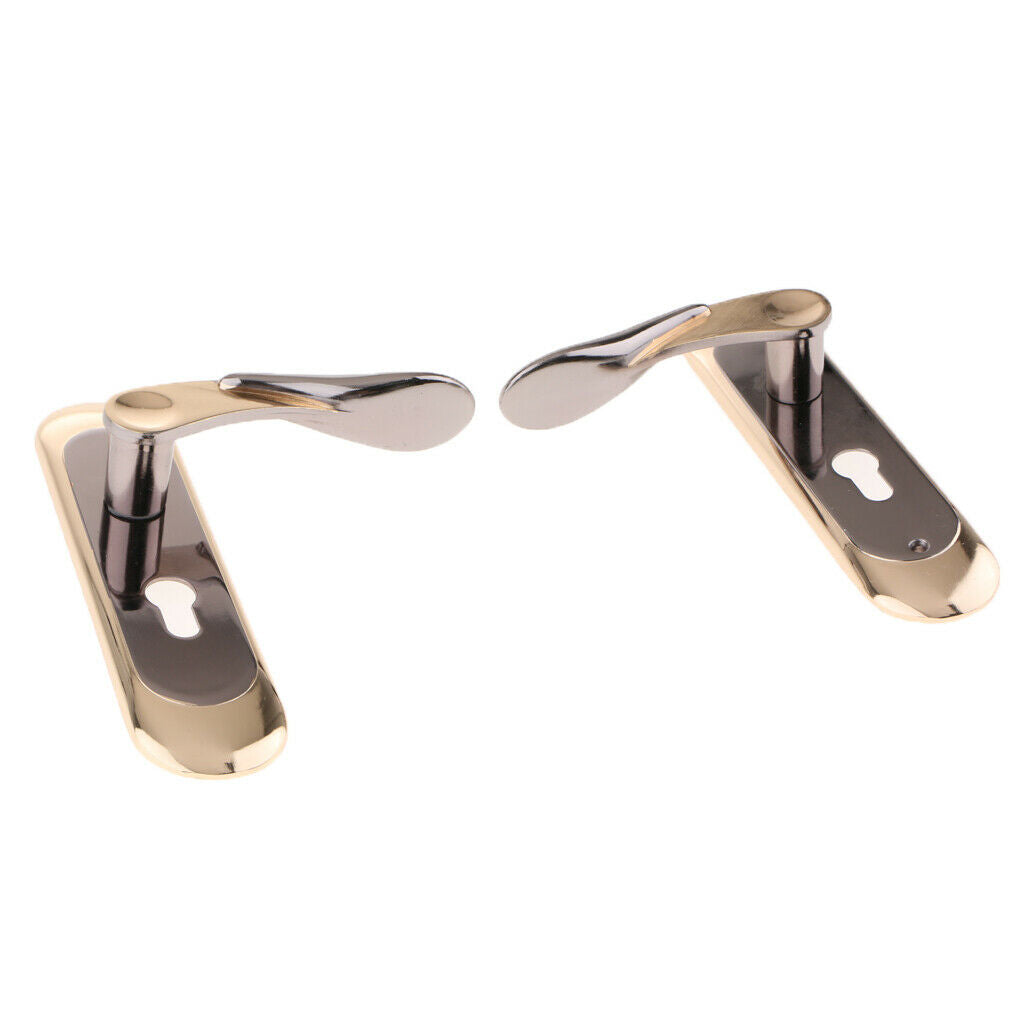 Complete handle set door handle locking lever doorlook mortise lock with 3