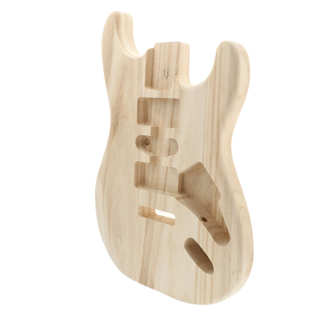 Pack of 2 Wooden Body for ST Guitars Music Instrument Replacement Parts