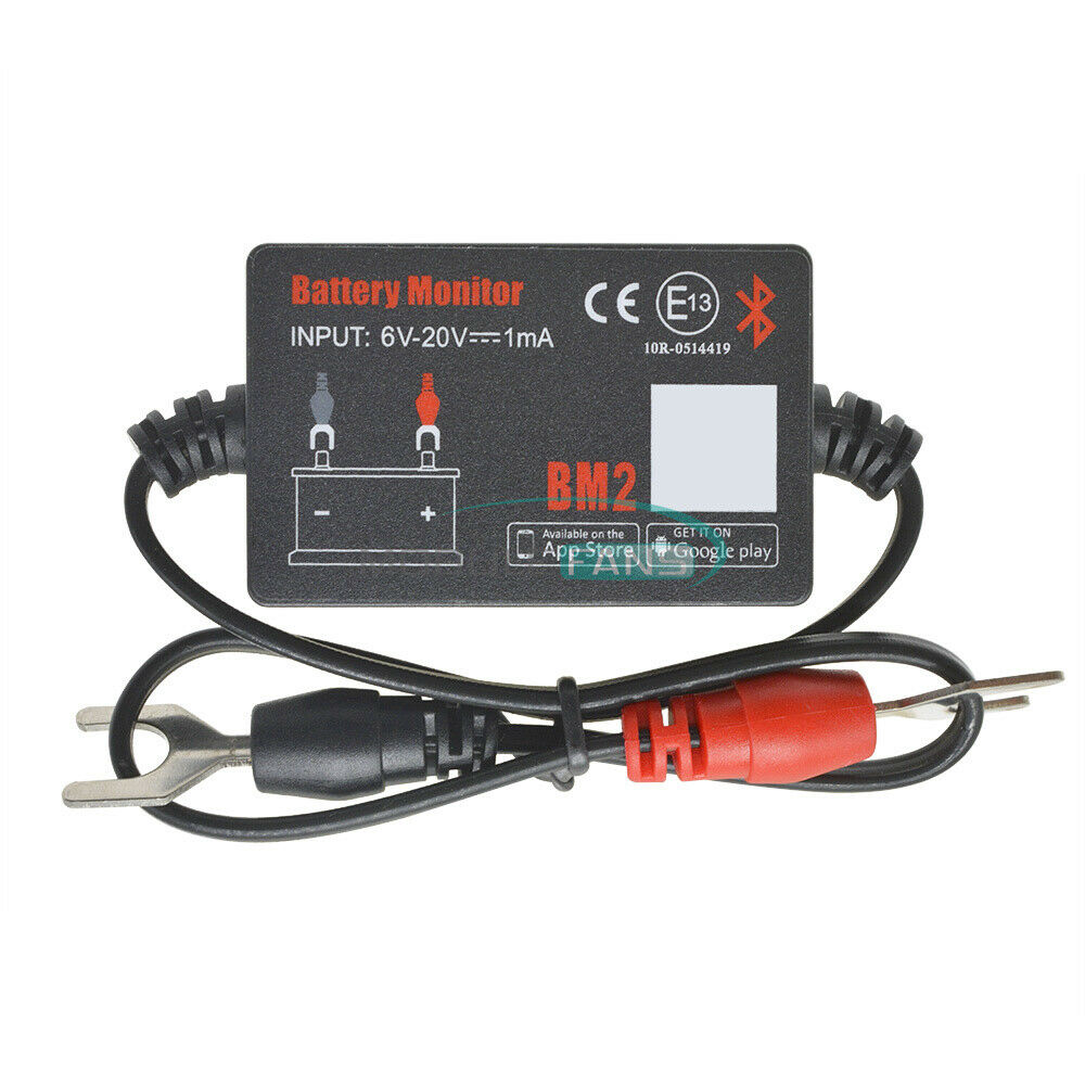 12V Battery Tester BM2 Battery Monitor Bluetooth 4.0 on Phone App Machine 6-20V