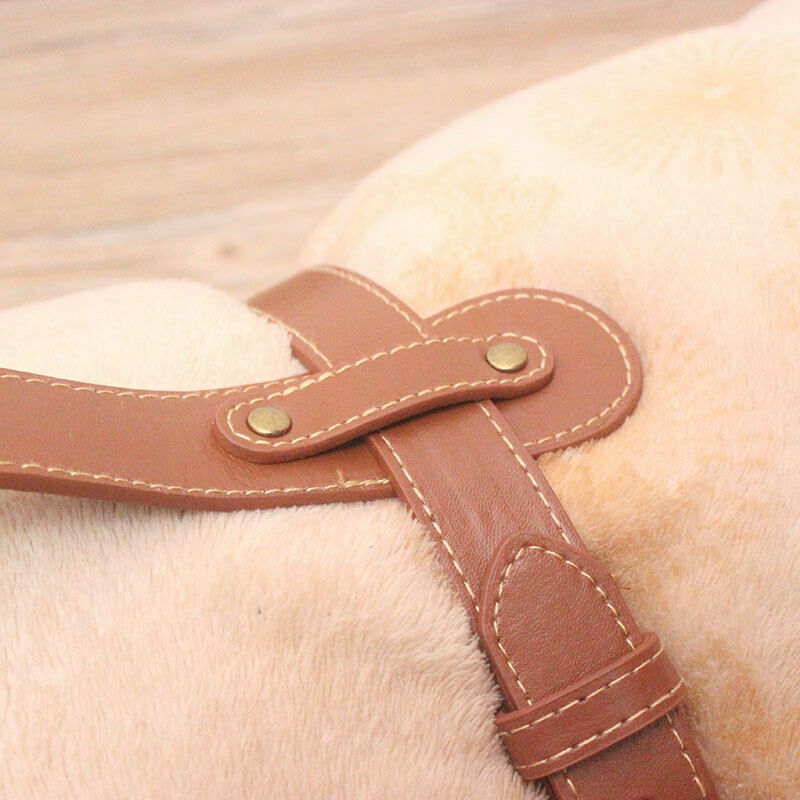 Faux Leather Picnic Blanket Strap Carry Handle Retro Travel Rug Roll Up Rope New