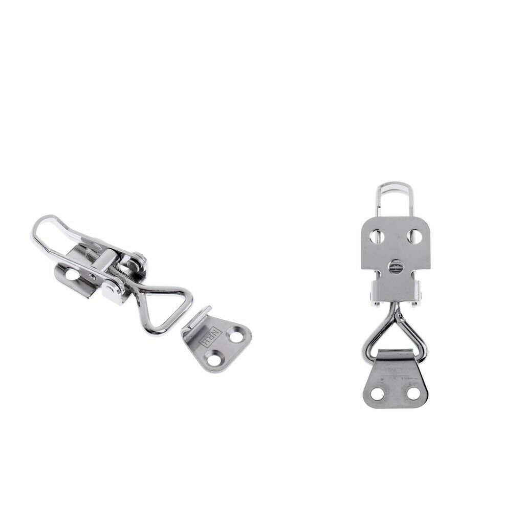 2pcs Boat Latch Catch Anti-Rattle Clamp Clip 75 x 28mm/ 2.95 x 1.1 inch  -
