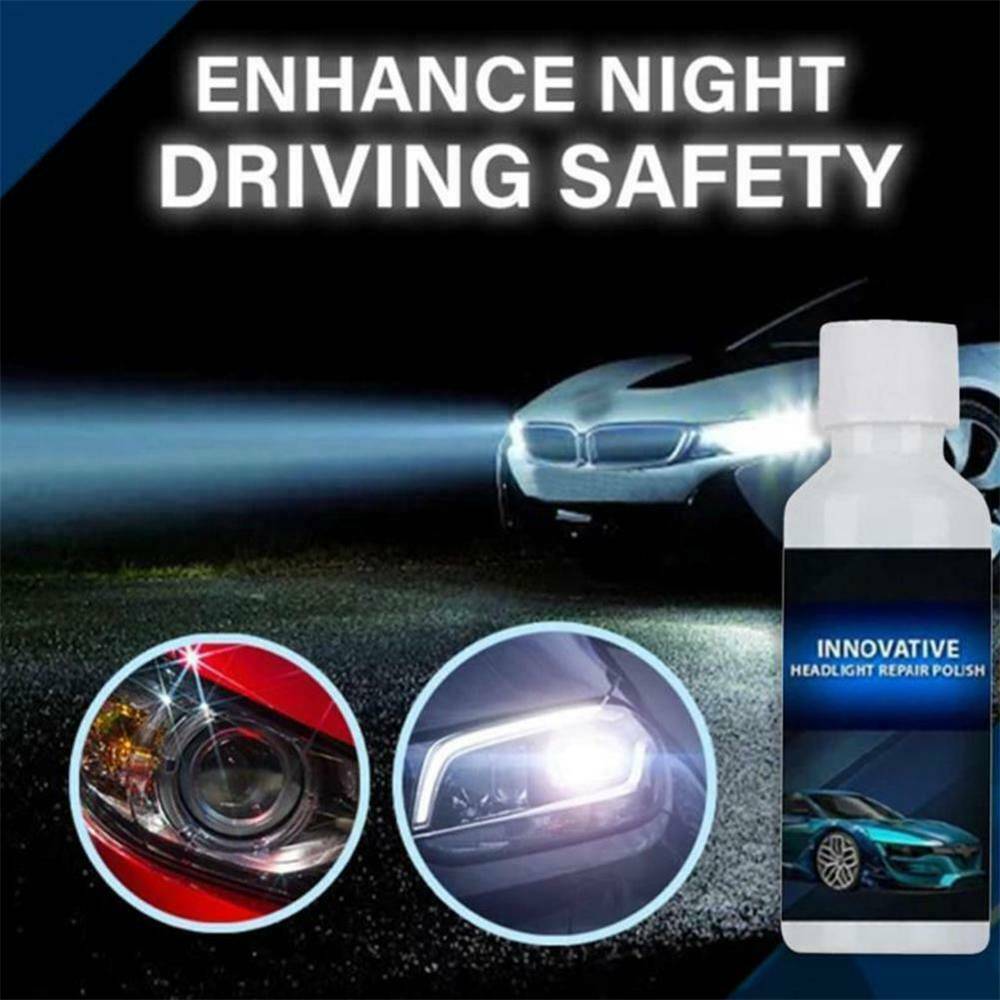 Innovative Headlight Repair Polish Fluid Liquid Kit Car Lamp Renovation AgentðŸ”¥