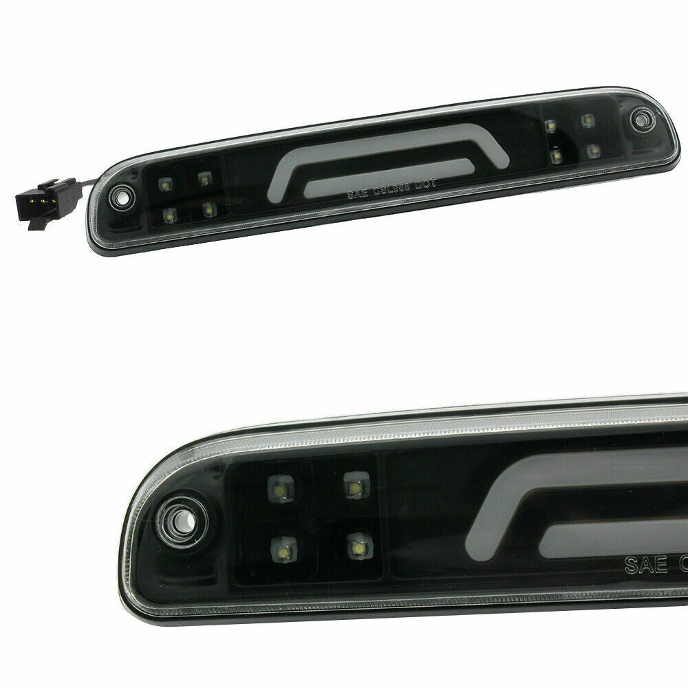 LED Third 3rd Brake Light Black For 99-16 Ford F250 F350 Super Duty Cargo