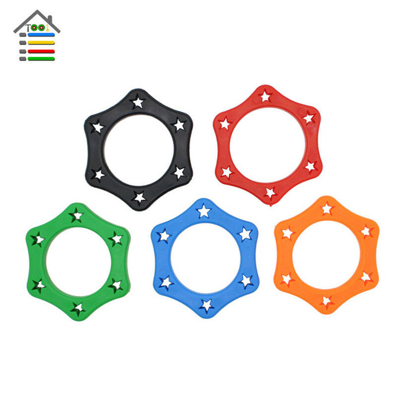 5PCS Plastic Mic Microphone Anti Slip Roller Ring Rolling Wireless Holde.l8