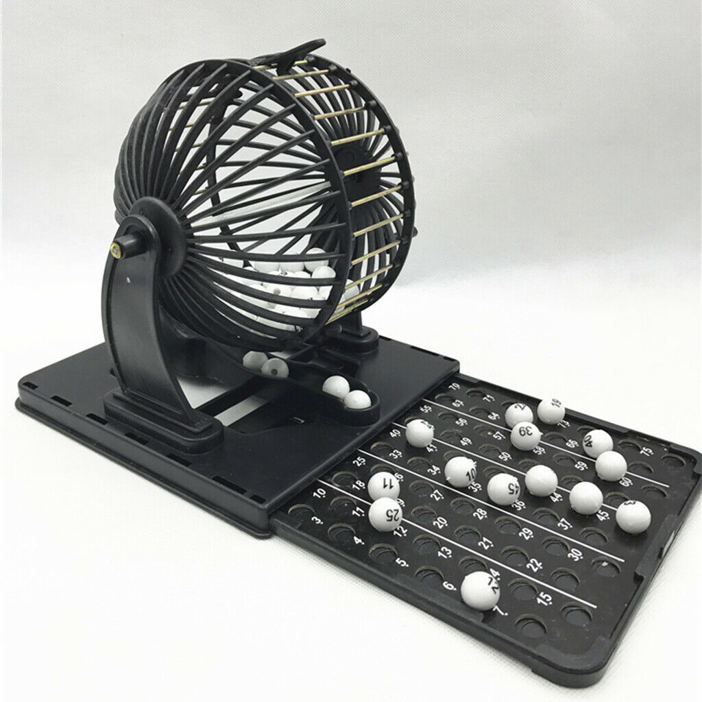 Reusable Bingo Neo Bingo Lotto Machine for Friend Home Party Entertainment