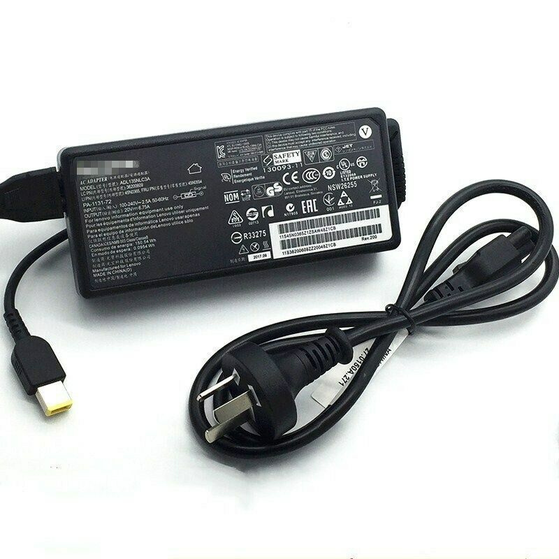 for Y50-70 Y50-80 Laptop AC Power Supply Adapter Charger 20V 135W 6.75A
