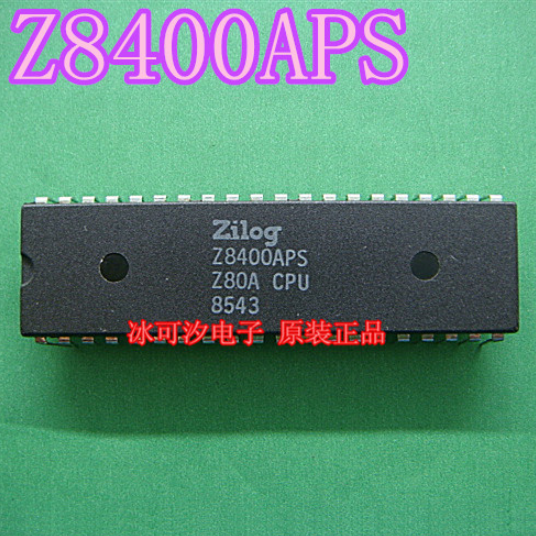 1PCS IC ZILOG/GOLDSTAR(GS)/LGS DIP-40 Z8400APS Z8400A PS Z80ACPU Z80A CPU Z8400A