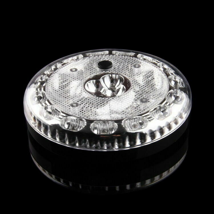 1 Pcs 24 SMD LED Bright White Round Dome Roof Car Auto Interior Light Universal