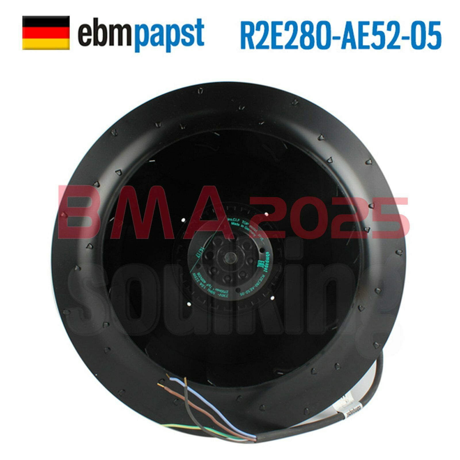 Brand New R2E280-AE52-05 centrifugal fan 1year warranty DHL free Ship EB9T