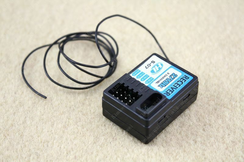 New 3-Channel AM 27MHz Receiver for RC Cars Models