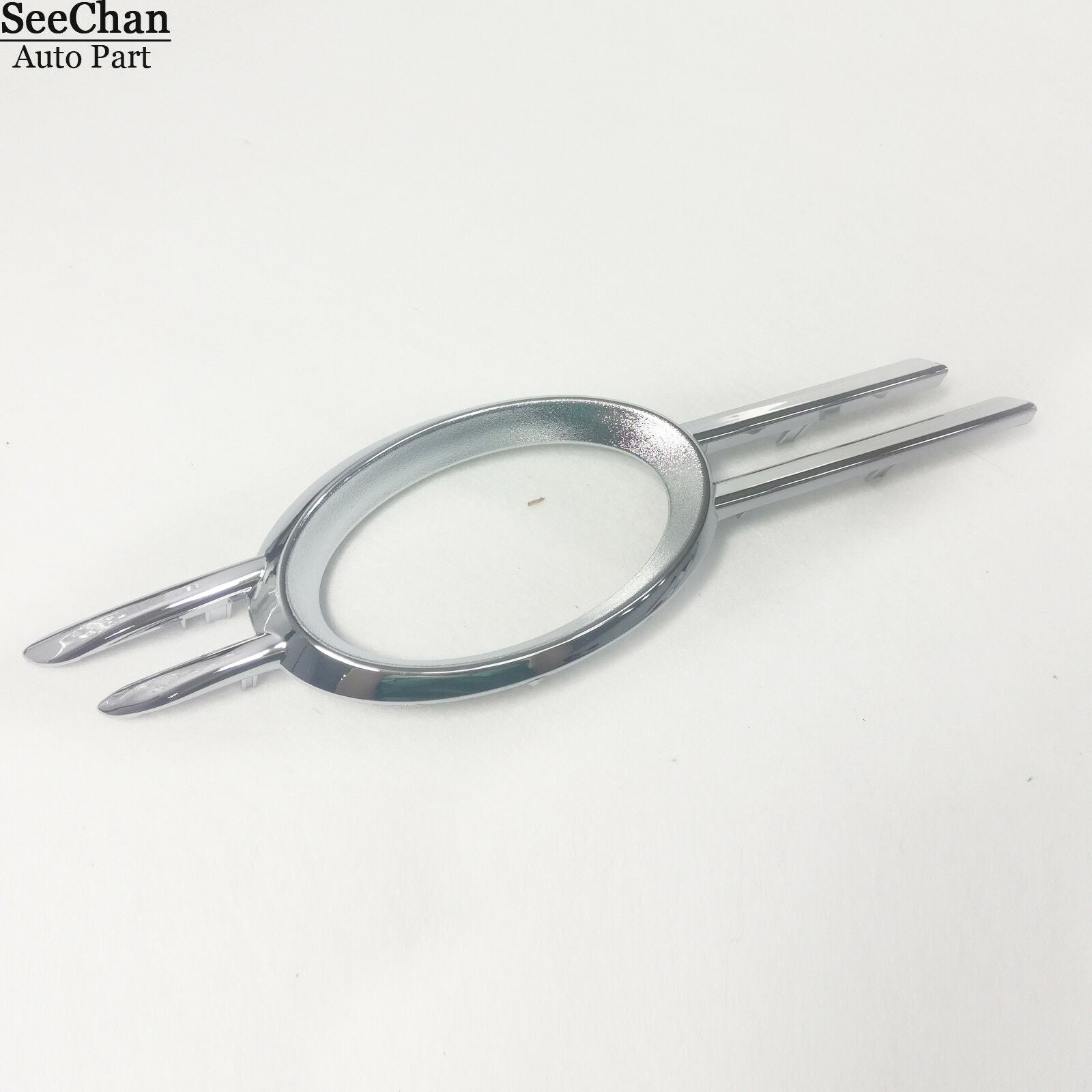 Pair of R+L Fog Light Grills Trim Chrome Fits Mercedes Benz 07-09 E CLASS W211