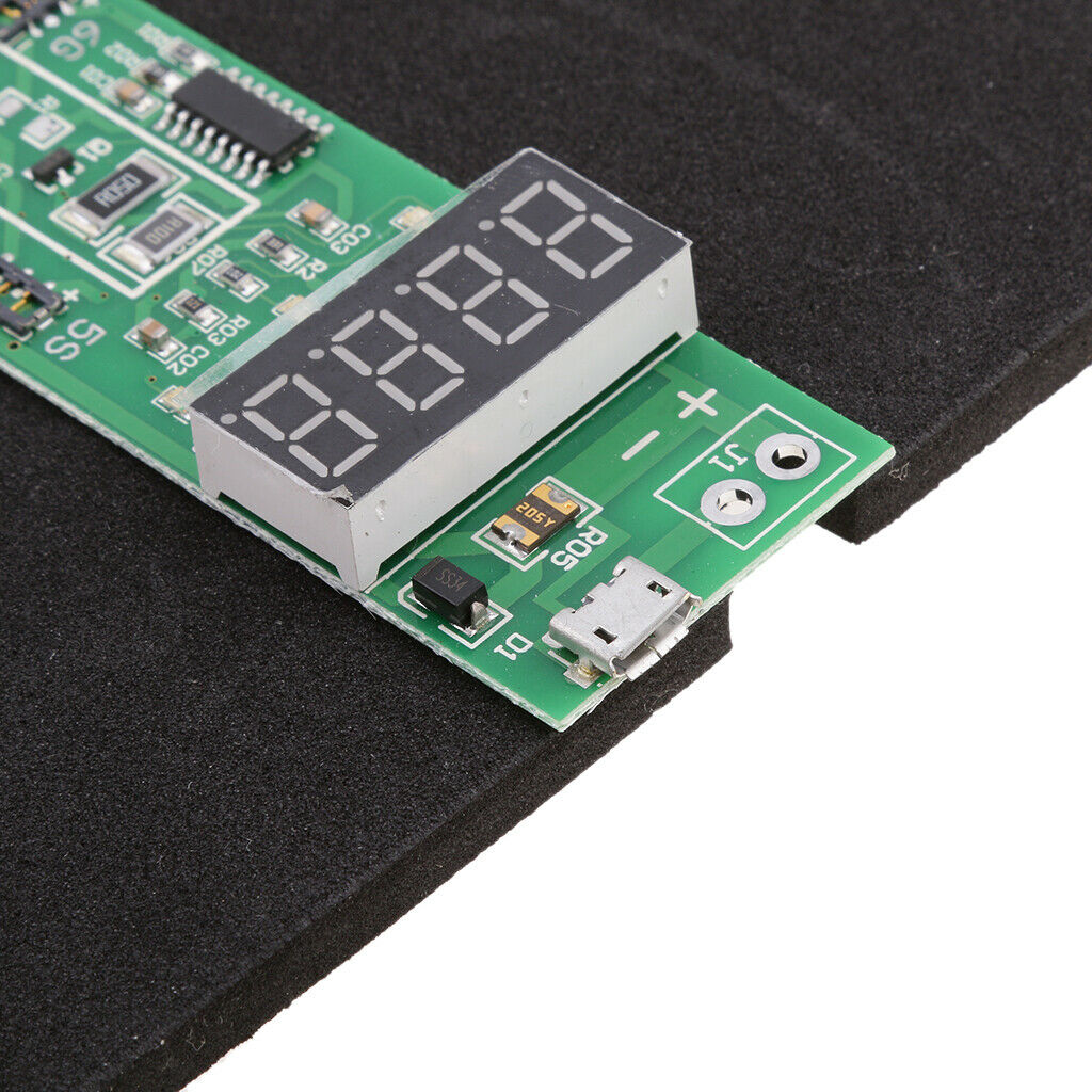 Battery Activated Charge Plate Digital Display For IPhone4/5/6/7Plus