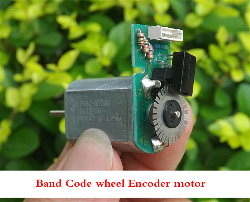 130 DC12V Motor Metal Code wheel Speed measuring motor Encoder 30-wire AB
