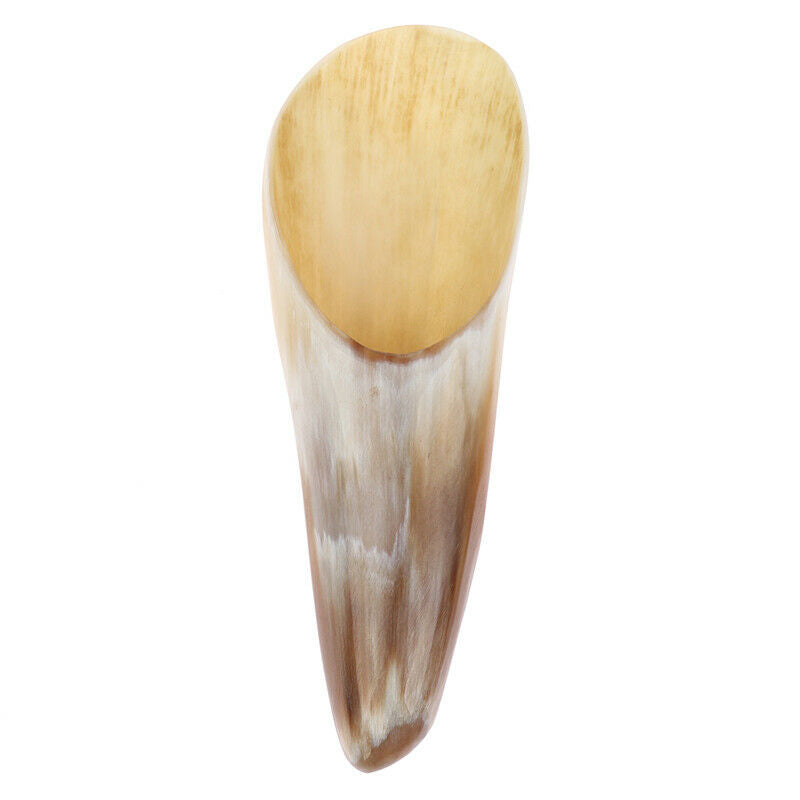 1Pc Natural Horn Guasha Treatment Tool Massage Sticks Tea Spoon Tibet Hor.l8