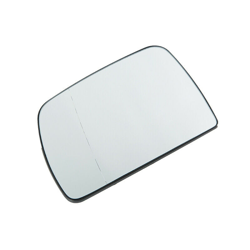 White Front Left Driver Side Car Mirror Glass Heated For BMW X5 E53 2000-2006