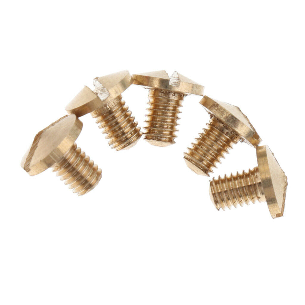 10 Pieces Saxophone Screws for Alto Tenor Soprano Spare Parts 6, 9mm