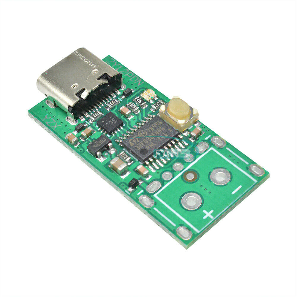 Type-C PD 2.0 3.0 to DC USB Surface Fast Charge Trigger Poller Detector ZY12PDN