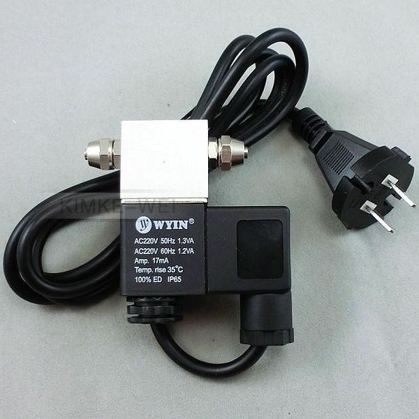 220V Magnetic Solenoid Valve CO2 DIY Aquarium System Regulator Night Time dma