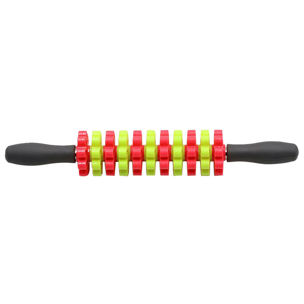 ABS Muscle Roller Stick Body Spiky Massage Tool Muscle Roller Massager 43cm