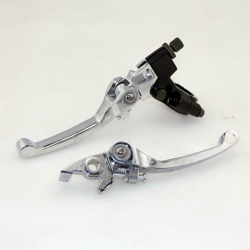 Aluminum Folding Handlebar Lever Motrobike Motorcycle Dirt Bike Spare Parts
