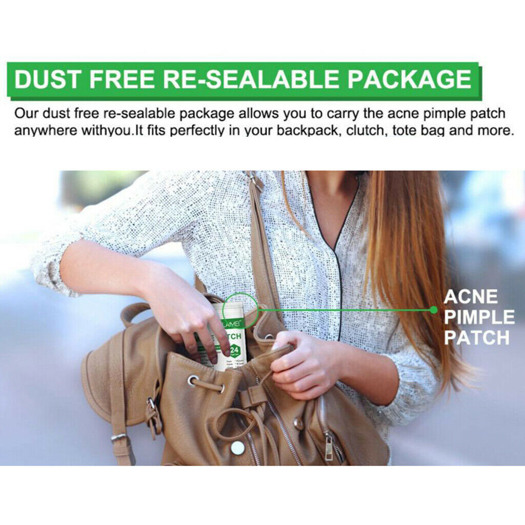 24 Pieces Acne Pimple Spot Patch Removal Clear Facial Spot Face Skin Care