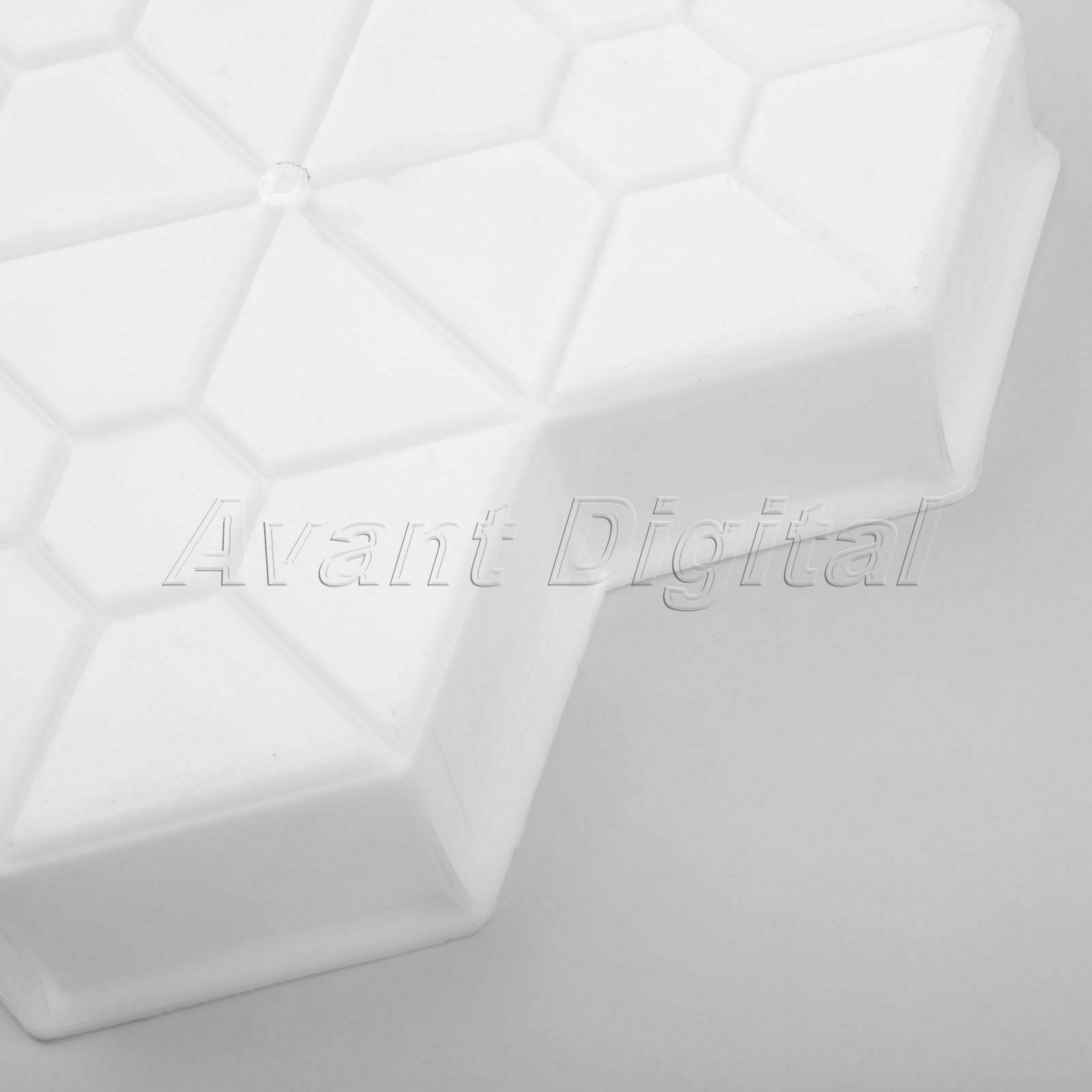 1pc Maple Leaf Shape Garden Path Concrete Brick Mold Paving Pavement Maker Mould
