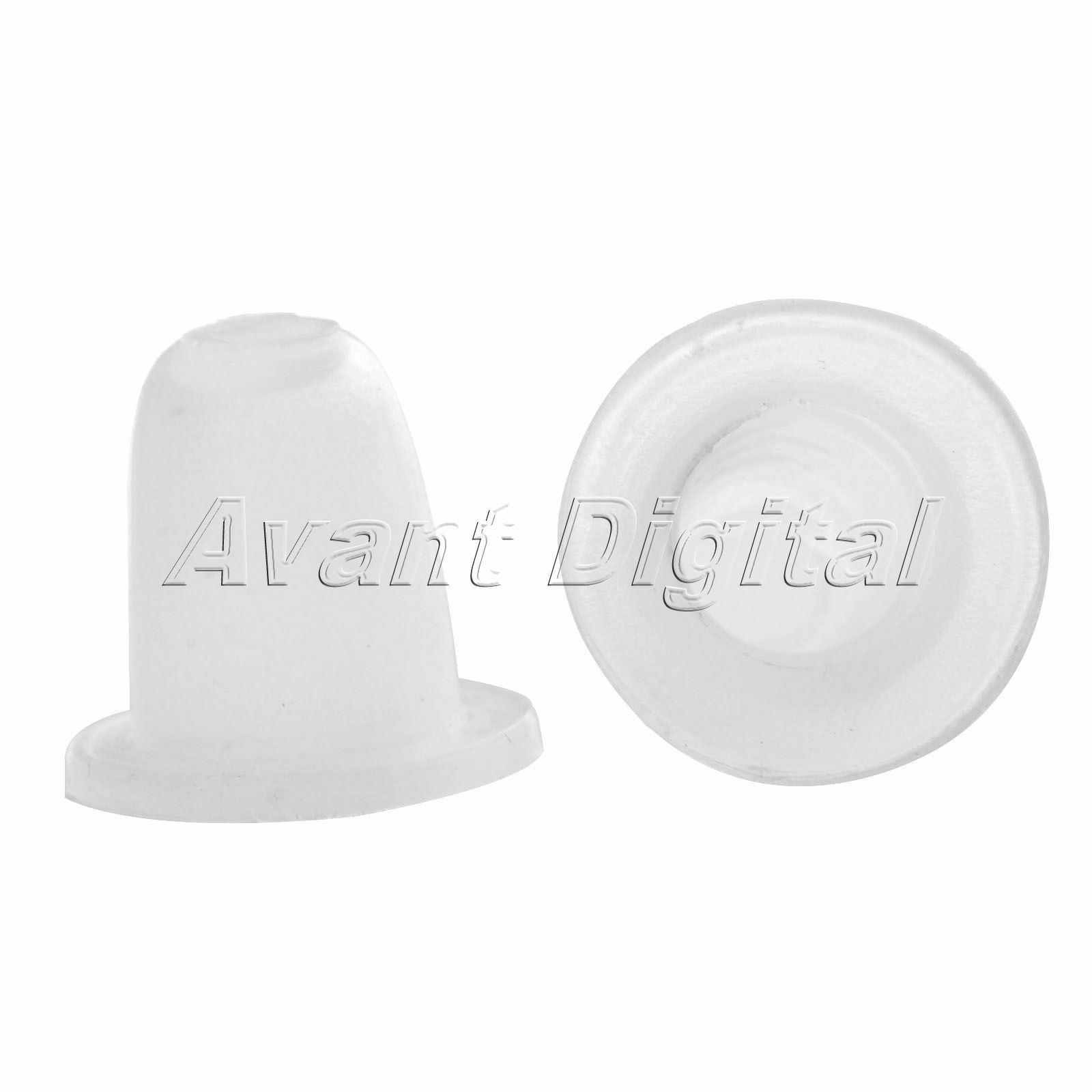 50X Soft Silicone Ink Cups Caps Tattoo Needles Eyebrow Lip Permanent Makeup Tool