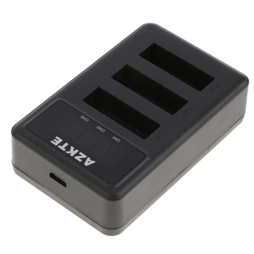 NP-BX1 3-Channel Battery Charger Compatible with  Sony DSC- , DSC-HX300,