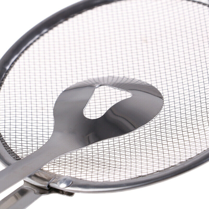 Stainless Steel Spoon Kitchen Oil-frying With Clip Kitchen Strainer Acces.l8