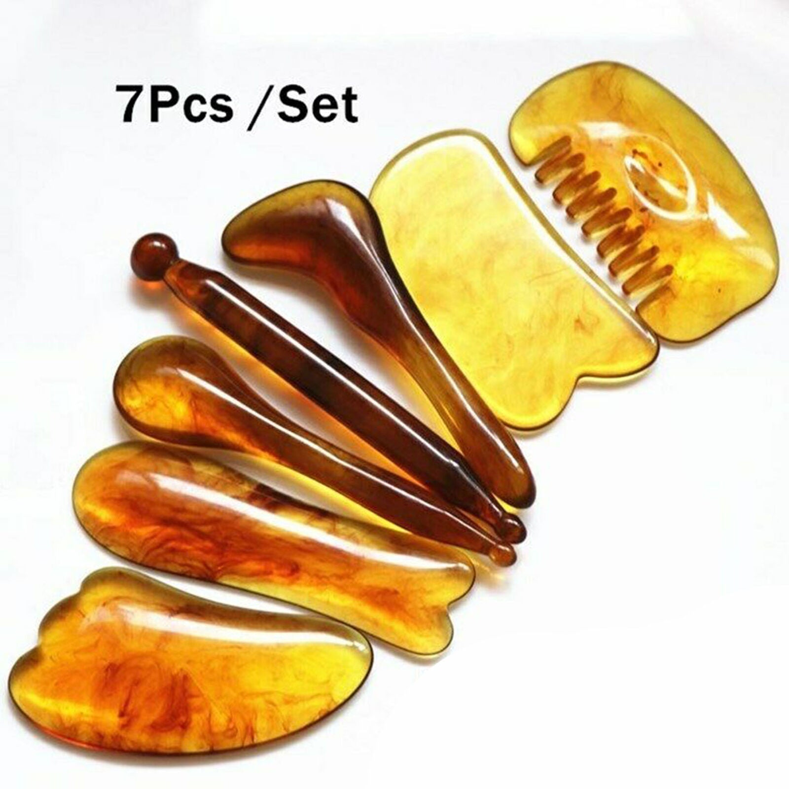 Relaxation Gua Sha Board Scraper Beauty Face Lifting Tool Body Eye Care SPA