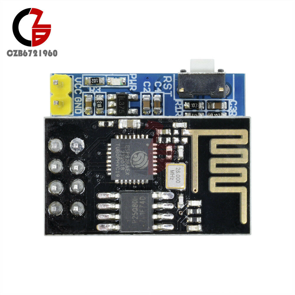Wireless WIFI ESP8266 ESP-01 Transceiver Board DS18B20 Temperature Sensor Module