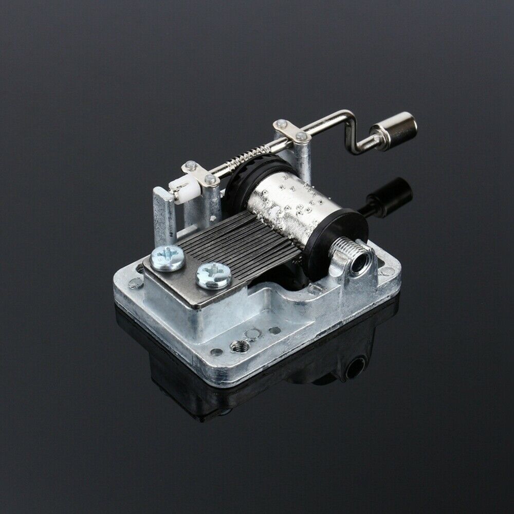 18 Tones Music Box Movements Set DIY Play Hand Crank Music Box Caskets For Girl