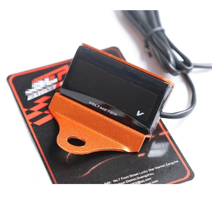 1Pcs CNC Universal Motorcycle Water Temp Meter Volt Tacho Meter Mounting Bracket
