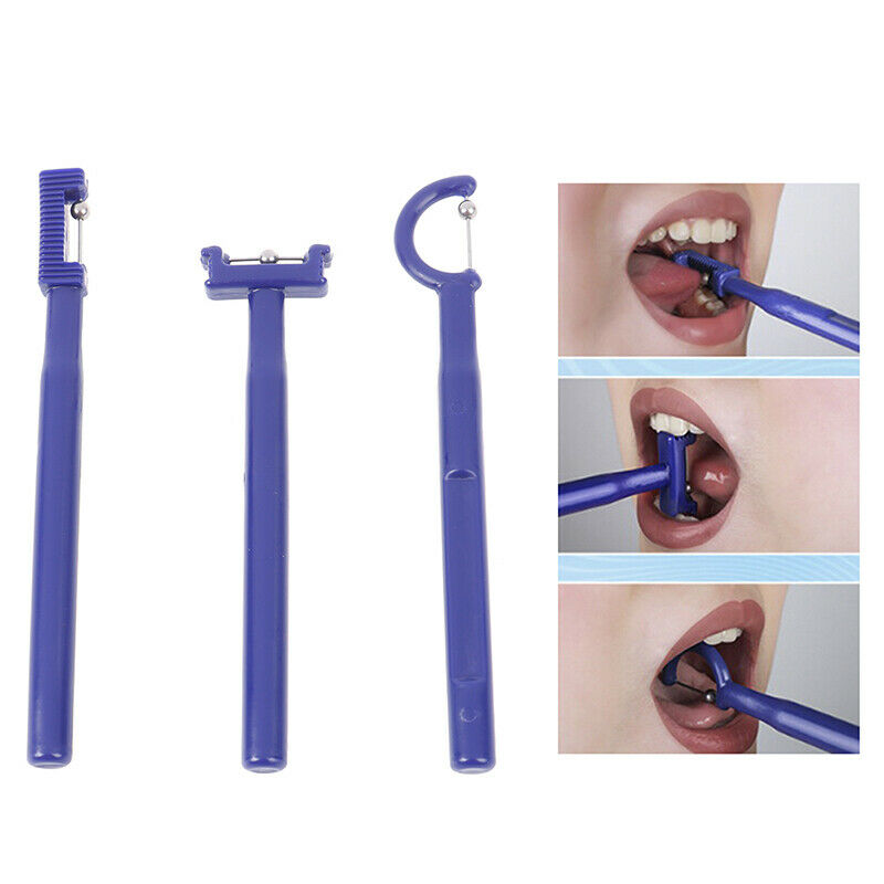 3Pcs Kids Tongue Tip Lateralization Elevation Tools Tongue Tip Exercise Oral  XC